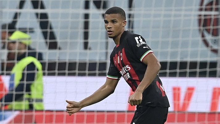Malick Thiaw AC Milan Milan-Fiorentina 2-1 Serie A 2022-2023