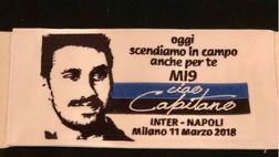 Inter, ecco la fascia da capitano che indosserà Mauro Icardi per ricordare Davide Astori