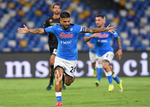 (Photo by SSC NAPOLI/SSC NAPOLI via Getty Images) Insigne