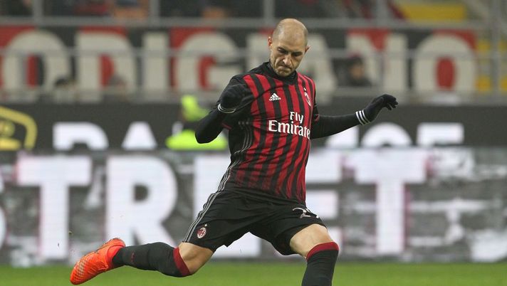 during the Serie A match between AC Milan and ACF Fiorentina at Stadio Giuseppe Meazza on February 19, 2017 in Milan, Italy. during the Serie A match between AC Milan and ACF Fiorentina at Stadio Giuseppe Meazza on February 19, 2017 in Milan, Italy.