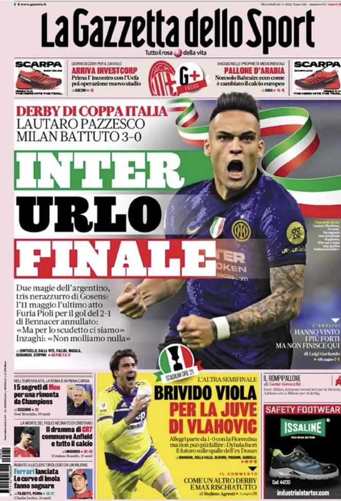 prima pagina