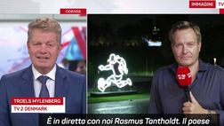 VIDEO / Qatar, la sicurezza minaccia in diretta una tv danese