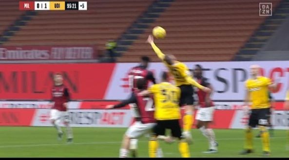 Rigore AC Milan Udinese Rigore AC Milan Udinese