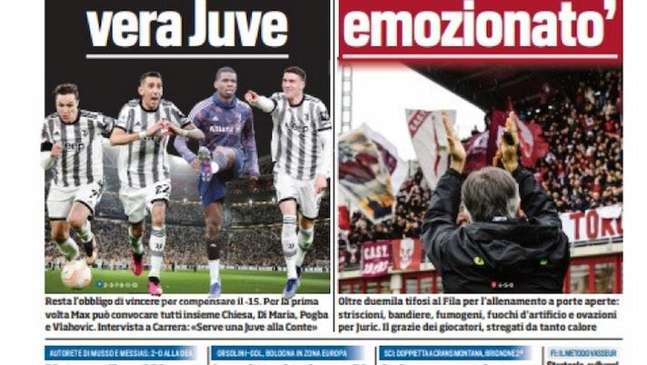 EDICOLA TS – Inzaghi inchiodato a -18. Scende il grande freddo - immagine 1