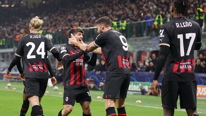 Brahim Díaz AC Milan Milan-Tottenham 1-0 Champions League 2022-2023