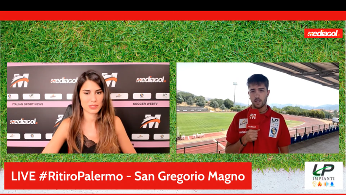 VIDEO #SpecialeRitiroPalermo: live delle ore 12.00 