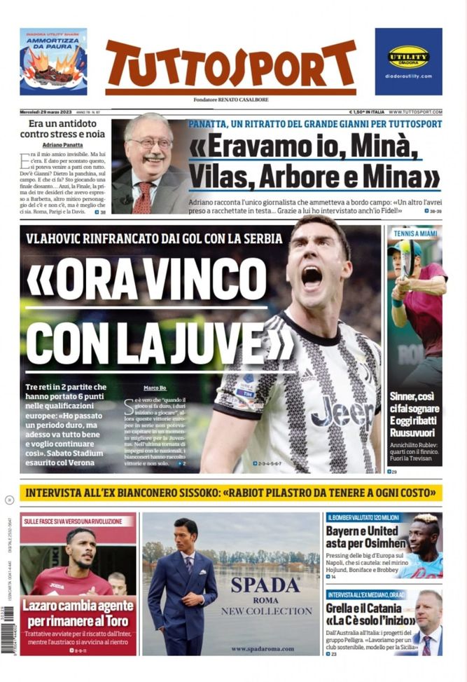 Prima pagina Tuttosport: “Ora vinco con la Juve”- immagine 2