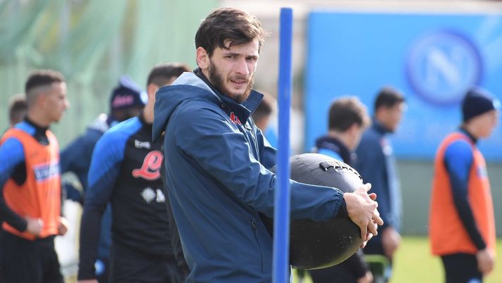Napoli, Spalletti recupera Kvaratskhelia per la Roma. Primo allenamento per Gollini - immagine 1