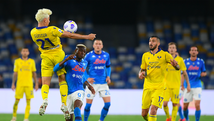 Getty Images Il Verona ci prova: da 35 anni fuori casa non toglie il gol al Napoli - immagine 1