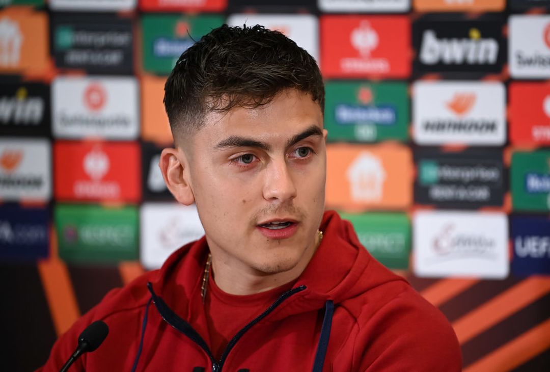 Salisburgo-Roma, Mourinho e Dybala in conferenza stampa alla vigilia – FOTO GALLERY - immagine 6