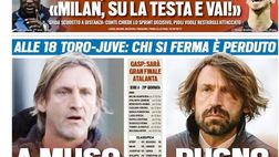 Prima Pagina, Tuttosport: “Toro-Juve, chi si ferma è perduto! Inter, zitti e pedalare”