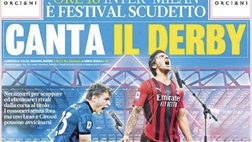 Prima Pagina, La Gazzetta dello Sport: “Inter-Milan, è festival Scudetto”