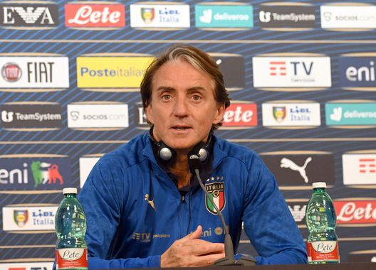 La conferenza stampa di Roberto Mancini (Commissario Tecnico Italia) | News (Getty Images) Roberto Mancini Italia conferenza stampa