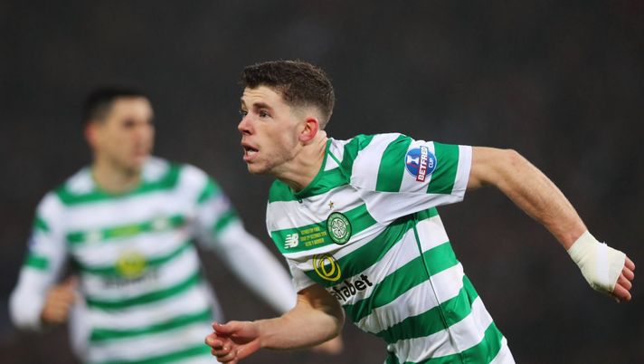 Ryan Christie calciatore del Celtic Glasgow (Getty Images) Ryan Christie calciatore del Celtic Glasgow (Getty Images)