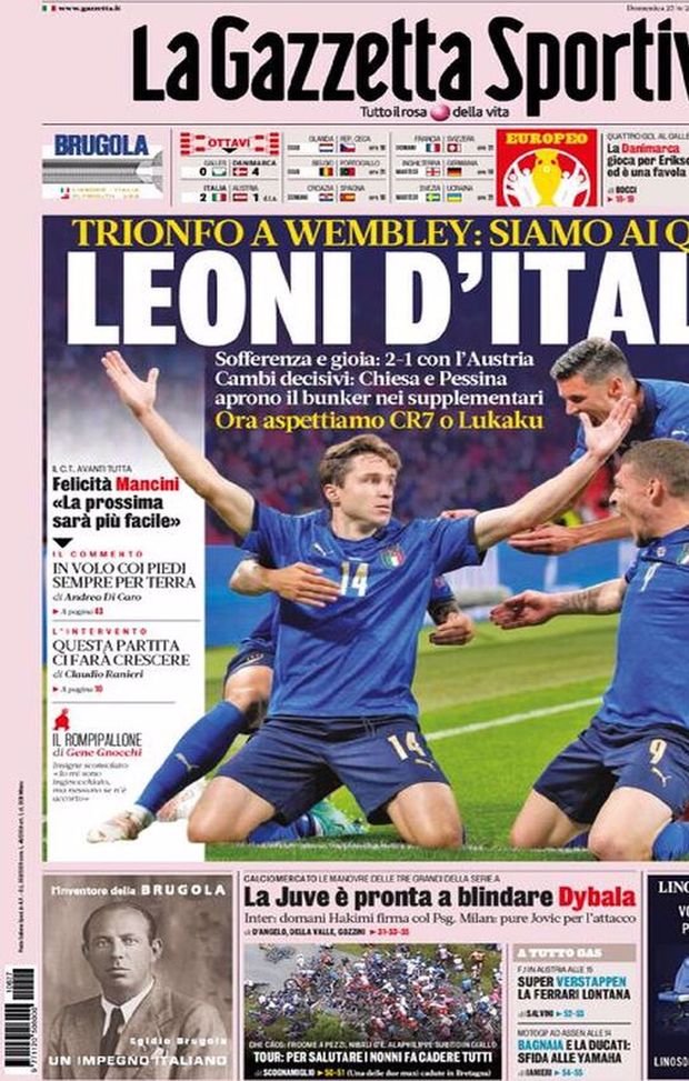 BUONGIORNO CITTACELESTE – LE PRIME PAGINE DEI PRINCIPALI QUOTIDIANI SPORTIVI – GUARDA 