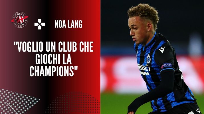 Noa Lang Bruges Calciomercato AC Milan
