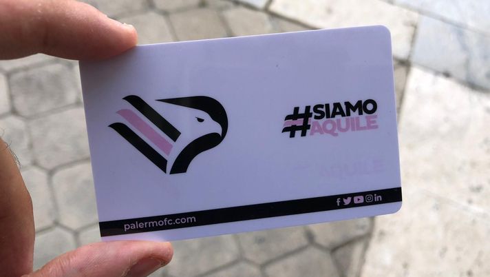 Palermo, siamoaquile card: ecco la fidelity card per i tifosi rosanero. I dettagli Palermo
