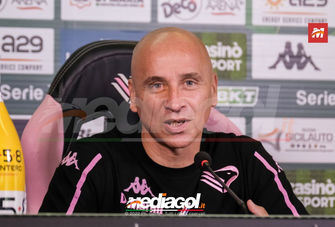 FOTO PALERMO, verso il Cosenza: Mister Eugenio Corini in conferenza stampa (Gallery) - immagine 17