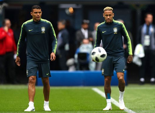 Neymar-Thiago Silva (getty images) Neymar e Thiago Silva