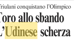 Accadde Oggi: 20.1.07 L’Udinese batte il Toro
