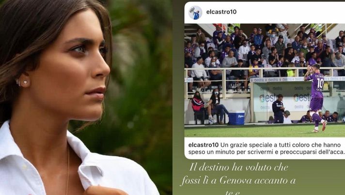 Spavento per Castrovilli, la fidanzata sui social: &#8220;Ti aspetto a casa, il destino ha&#8230;&#8221; 