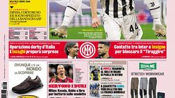 Prima Pagina, La Gazzetta dello Sport: “La legge di Max. Contatto Inter-Insigne”