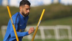 Candreva, uomo di fatica dell’Inter. Già fatti 56 cross, primo in Italia. E Ventura lo sa