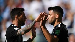 Aguero: “Per me Messi ha il 50% di tornare al Barcellona”