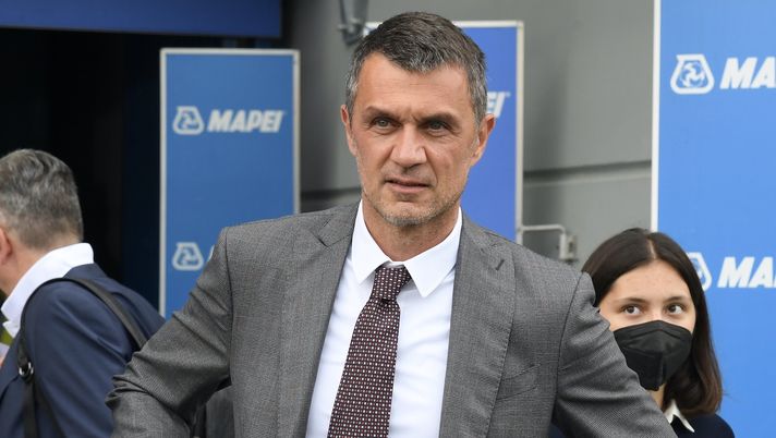 Paolo Maldini AC Milan Sassuolo-Milan 0-3 Serie A 2021-2022