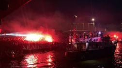 Il derby in finale di Coppa può attendere: Stella Rossa, nave sul Danubio e fuochi d’artificio