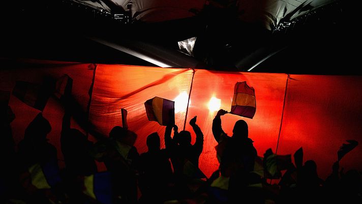 Molto attese le coreografie rumene per il derby di Bucarest Molto attese le coreografie rumene per il derby di Bucarest