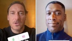 Seedorf vs Totti, botta e risposta sul cucchiaio di Italia-Olanda / Video