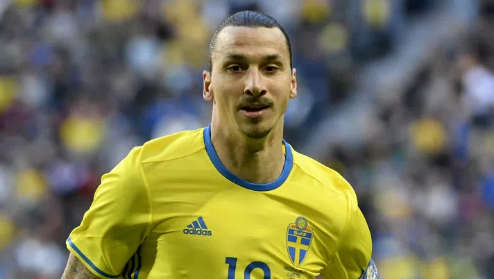 Zlatan Ibrahimovic, attaccante della Svezia (credits: GETTY Images)