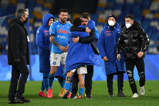 Gennaro Gattuso e Lorenzo Insigne (Photo by Francesco Pecoraro/Getty Images) Gennaro Gattuso e Lorenzo Insigne (Photo by Francesco Pecoraro/Getty Images)