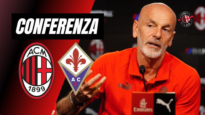 Conferenza Pioli Milan-Fiorentina Serie A 2022-2023