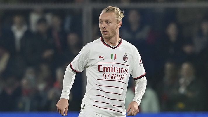 Simon Kjaer AC Milan Cremonese-Milan 0-0 Serie A 2022-2023