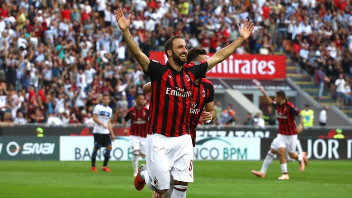 Gonzalo Higuian, attaccante del Milan