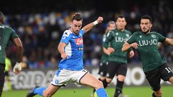 Fabian Ruiz prenda per mano il Napoli. Il precedente