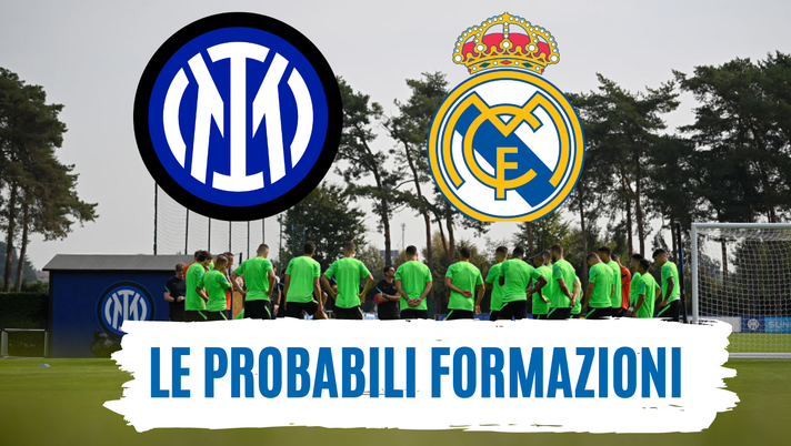 Inter-Real Madrid, le probabili: Lautaro certezza, un solo ballottaggio per Inzaghi 