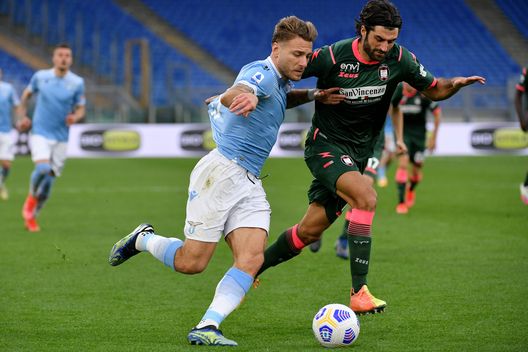 Ciro Immobile e Sebastiano Luperto (Photo by Marco Rosi - SS Lazio/Getty Images) Ciro Immobile e Sebastiano Luperto (Photo by Marco Rosi - SS Lazio/Getty Images)