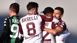 Fotogallery – Sassuolo-Torino 1-1, Berardi risponde a Obi
