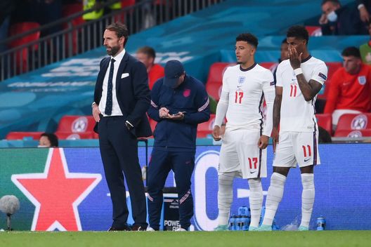 Inghilterra Rashford Sancho (getty images) Inghilterra Rashford Sancho (getty images)