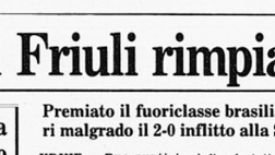 Accadde Oggi: 22 marzo 1989, l’Udinese vola ma rimpiange Zico