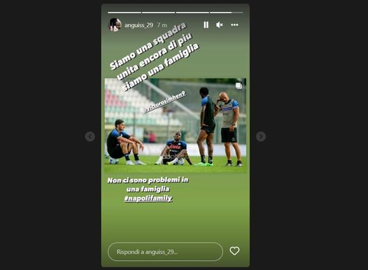 Anguissa su Instagram: “Siamo una squadra unita…”- immagine 2