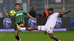 Un Toro senza cattiveria pareggia contro il Sassuolo