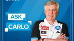 Carlo Ancelotti canta ‘i migliori anni’ al ritiro del Napoli