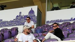 FOTO VN – Burdisso con la “banda” dei sudamericani al Franchi