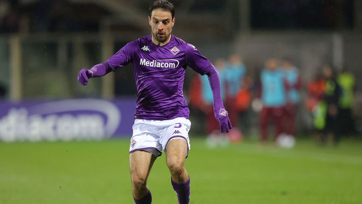 FLORENCE, ITALY - JANUARY 21: Giacomo Bonaventura of ACF Fiorentina in action during the Serie A match between ACF Fiorentina and Torino FC at Stadio Artemio Franchi on January 21, 2023 in Florence, Italy. (Photo by Gabriele Maltinti/Getty Images) Bonaventura: “Contro il Milan sono sempre teso. Ruolo, dieci metri più avanti…” - immagine 1