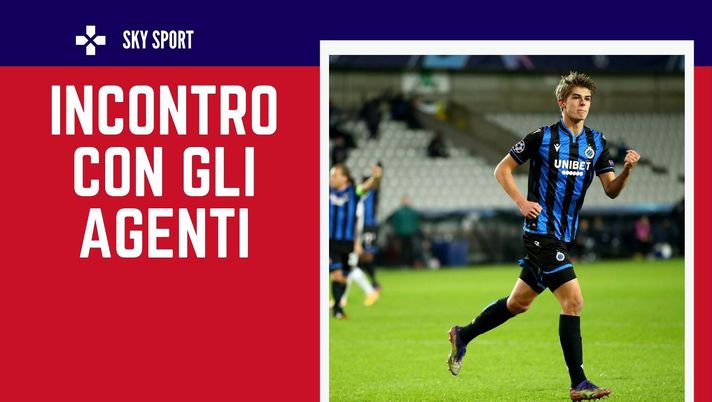 Il Milan ha incontrato l'agente di Charles De Ketelaere