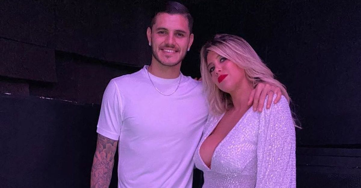 Social Wanda E Mauro Insieme Alla Festa Di Neymar Decolleté Super Per Lady Icardi Golssip 